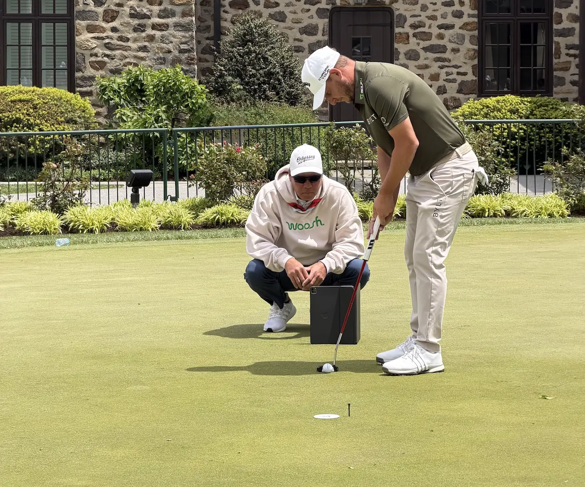 Derek Uyeda coaching Emiliano Grillo